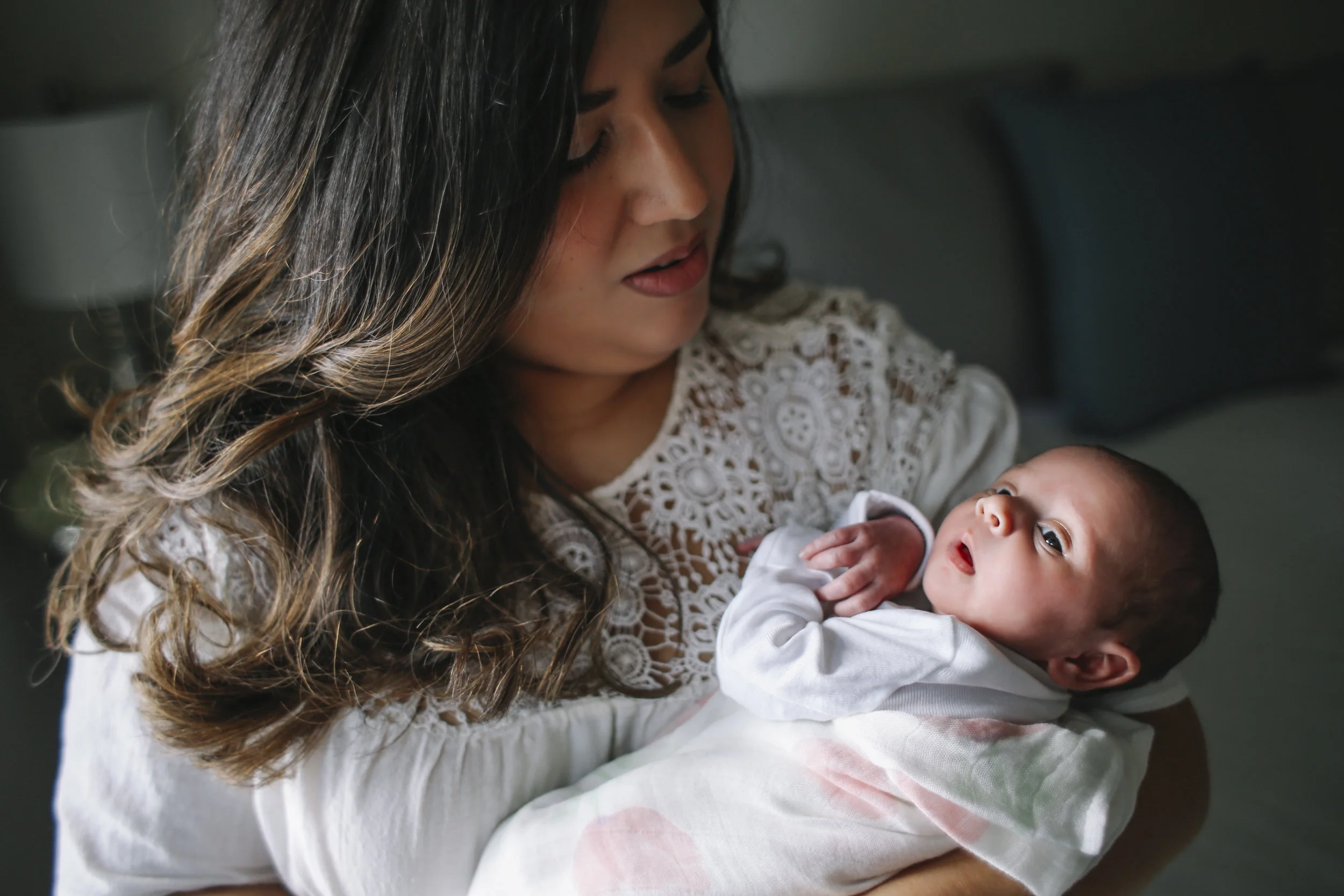 Newborn photo session