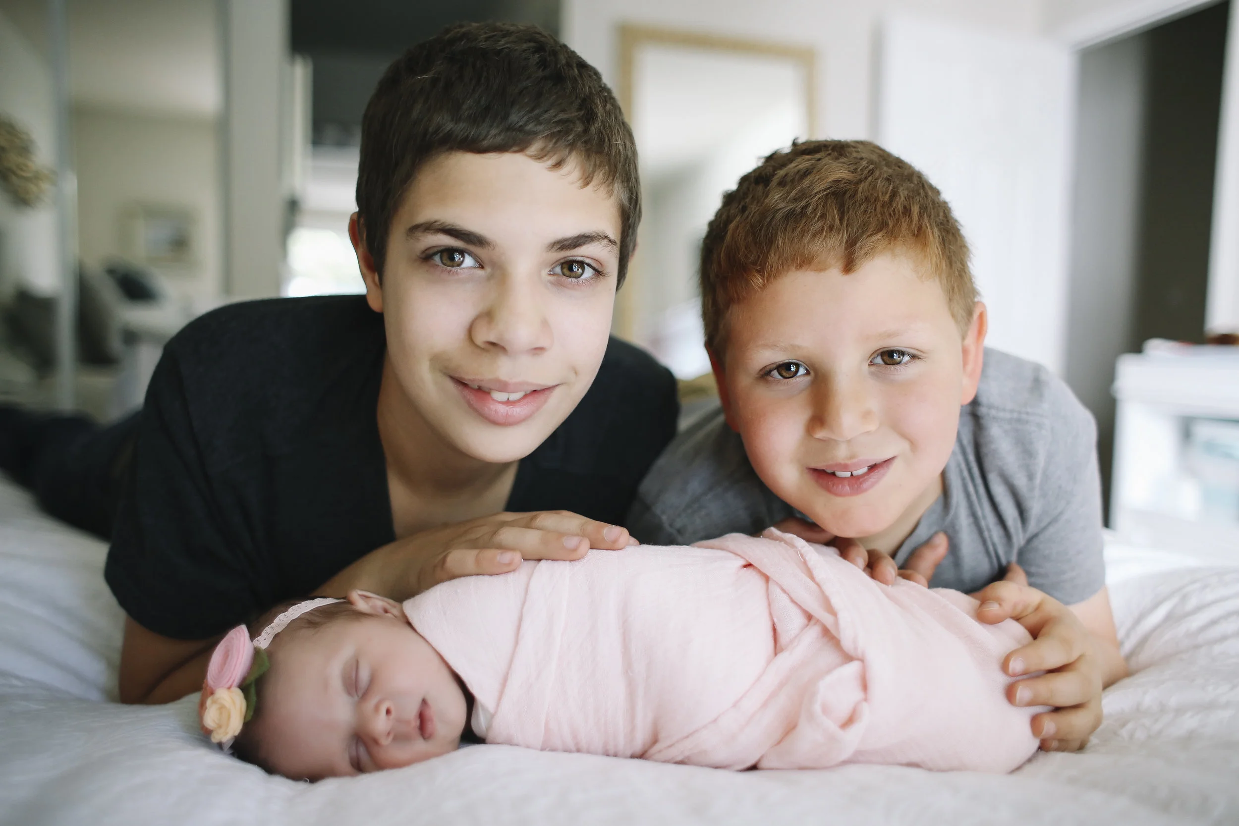 Newborn photo session